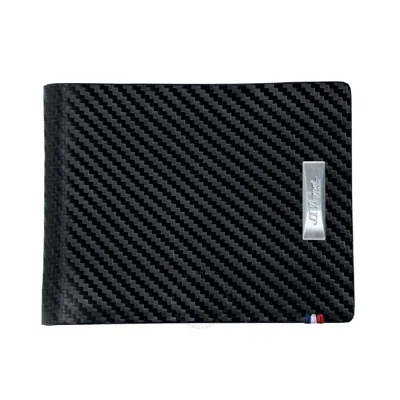 St Dupont S.t. Dupont Defi Black Wallet In Black