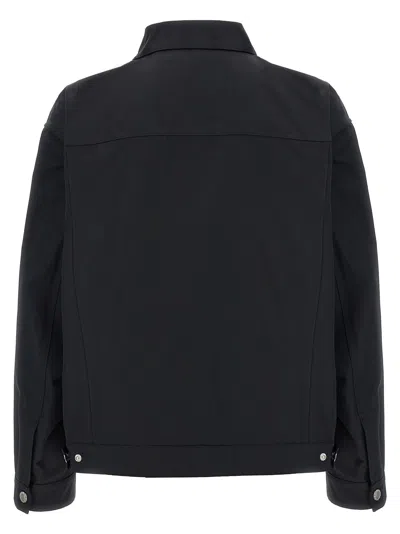 Dsquared2 'ever Jean D2' Jacket In Black