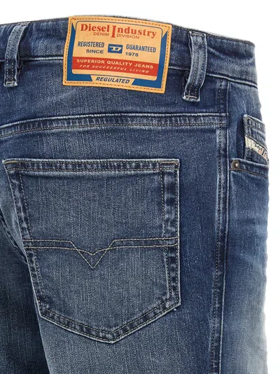 Diesel Drawstring Jeans In Blue
