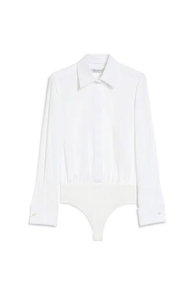 Max Mara Stretch Cotton Poplin Shirt