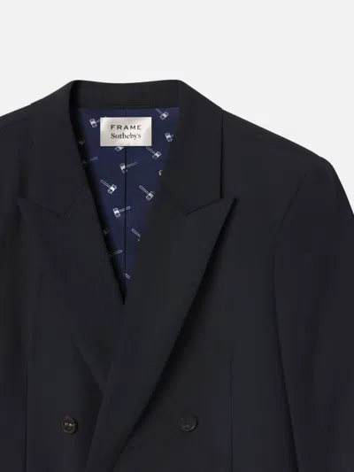 Frame Sotheby's Mens Blazer In Black