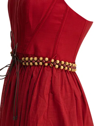 Zimmermann Rhiannon Belted Paisley-print Cotton-voile Midi Dress