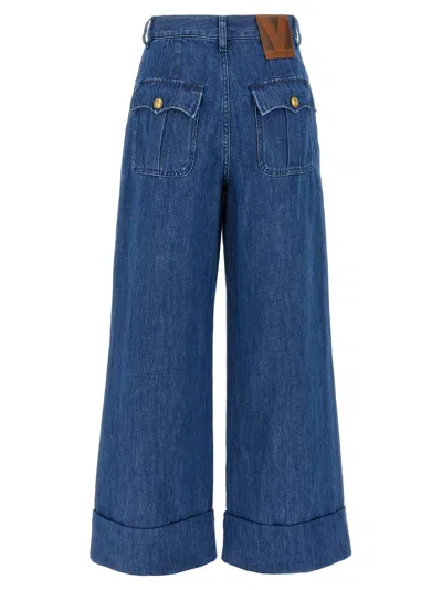 Valentino Garavani High-waisted Denim Jeans