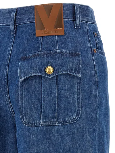 Valentino Garavani High-waisted Denim Jeans
