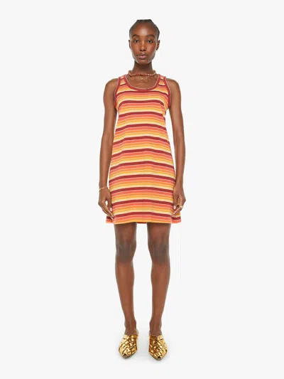 Mother The Swing Tank Top Dress Fire In The Sky In Multi