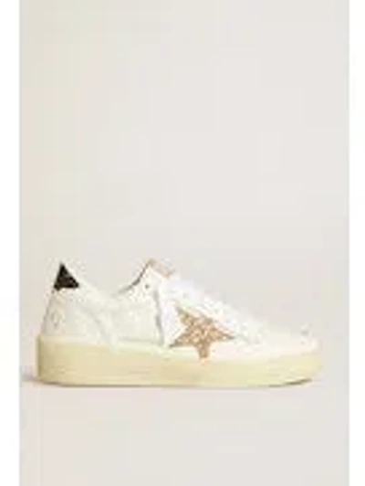 Golden Goose Ball Star Sneakers In White