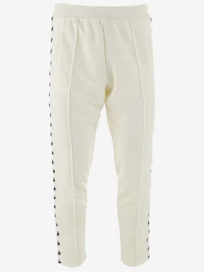 Golden Goose Jogging Pants In Neutral