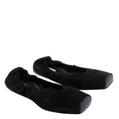 Alaïa Alaia Women Ballet Flats Suede Ballerinas In Black