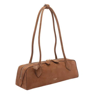 Alaïa Womens Alaia Le Teckel Medium Leather Shoulder Bag