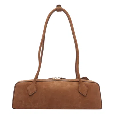 Alaïa Womens Alaia Le Teckel Medium Leather Shoulder Bag