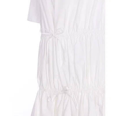 ワンピース Alaia RUFFLE DRESS ALAIA Strapless Ruffle Spiral Cutout Dress | Neiman Marcus