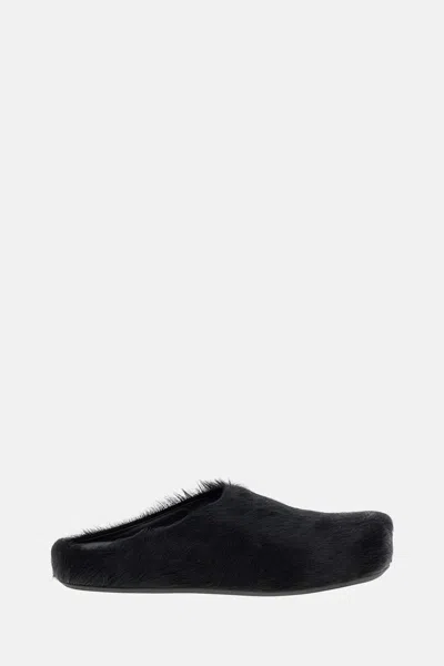 Marni Fussbet Fur Mules