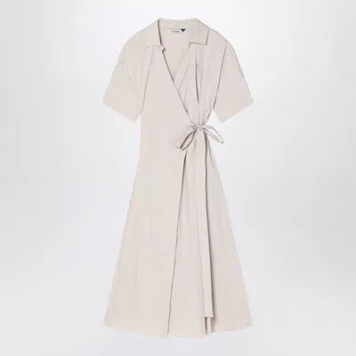 's Max Mara Sarah Midi Wrap Dress In Neutral