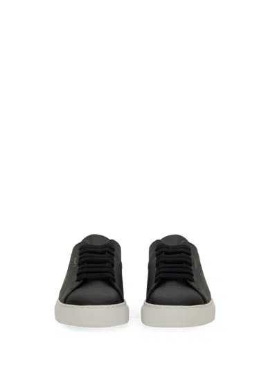 Axel Arigato '90 Clean' Black Low Top Sneakers With Logo Lettering On The Side In Black