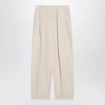 Stella Mccartney Stella Stella Mc Cartney Butter Allen Blend Pants In Neutral