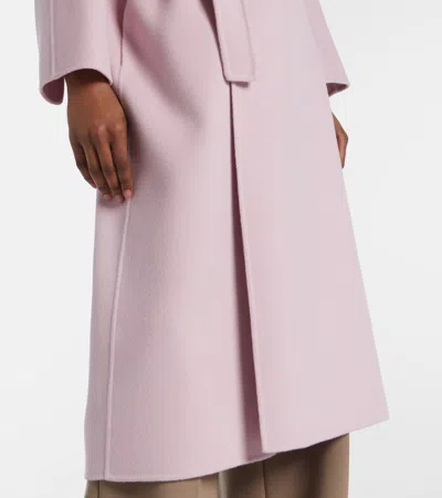 S Max Mara Esturia Virgin Wool Wrap Coat