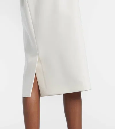 Max Mara `losanna` Knit Skirt In Neutral