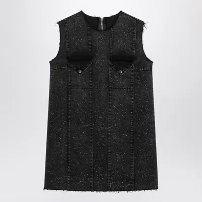Namacheko Seams-details Sleeveless Mini Dress