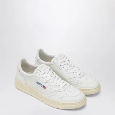 Autry White Leather Medalist Sneakers