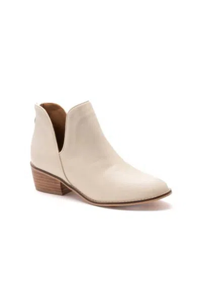 Corkys Footwear Women's Vanish Ankle Bootie In Ivory