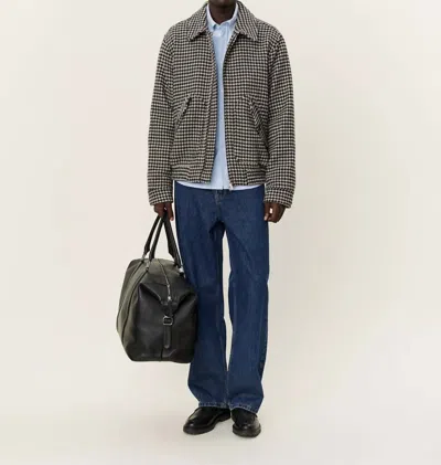 Les Deux Gunnar Pilot Jacket In Brown