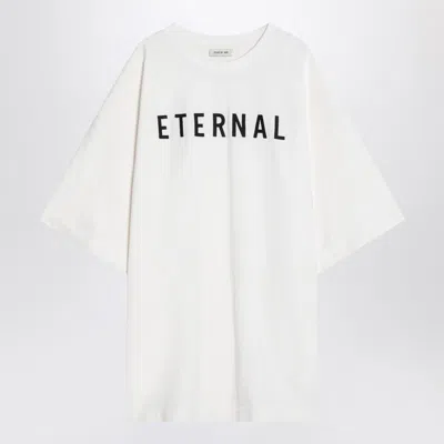 Fear Of God Eternal Oversized Logo-detailed Cotton-jersey T-shirt