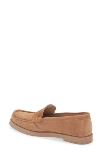 Stuart Weitzman Blake Loafer In Brown