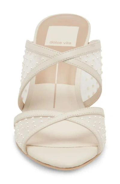Dolce Vita Mandel Embellished Mule