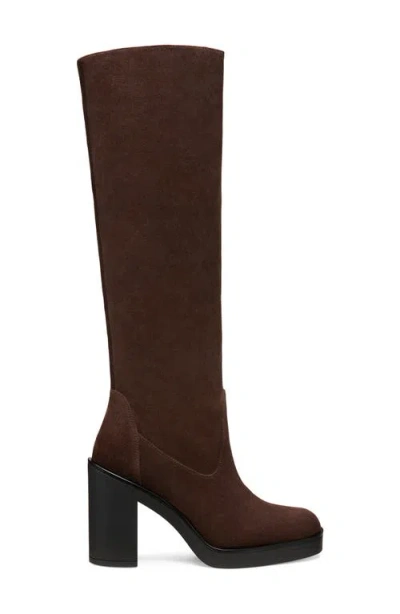 Stuart Weitzman Bethenny Block Heel Tall Boot