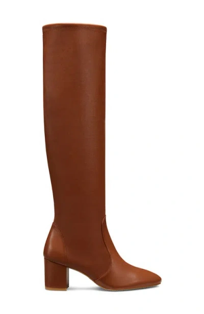 Stuart Weitzman Yuliana 85 Block Heel Slouch Boots