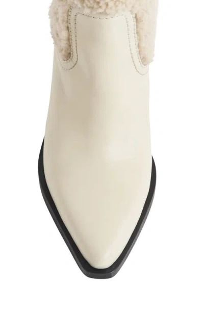 Free People Pitchfork Shearling Boot In Arctic