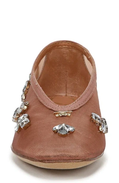 Circus Ny By Sam Edelman Women's Tina Jewel Embellished Mesh Flats