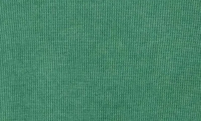 Go Couture Long Sleeve Pullover Sweater In Green