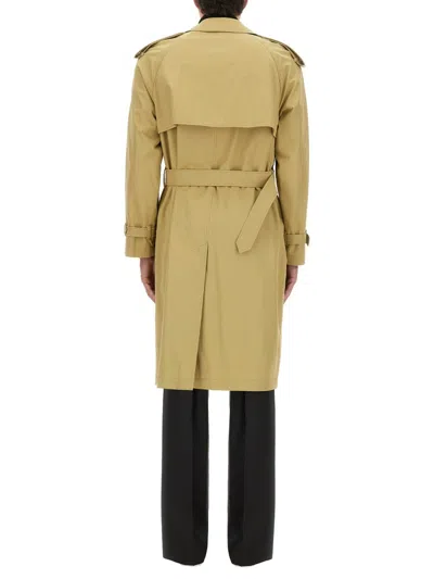 Burberry "highbury" Trench Coat In Green