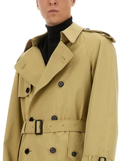 Burberry "highbury" Trench Coat In Green