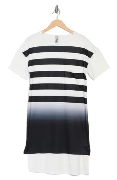 Go Couture High Low Tunic T-shirt Dress In Multi