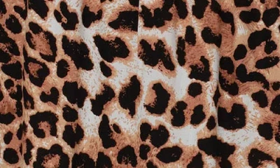 Vero Moda Maxi Skirt With Split In Leopard Print-multi In Animal Print