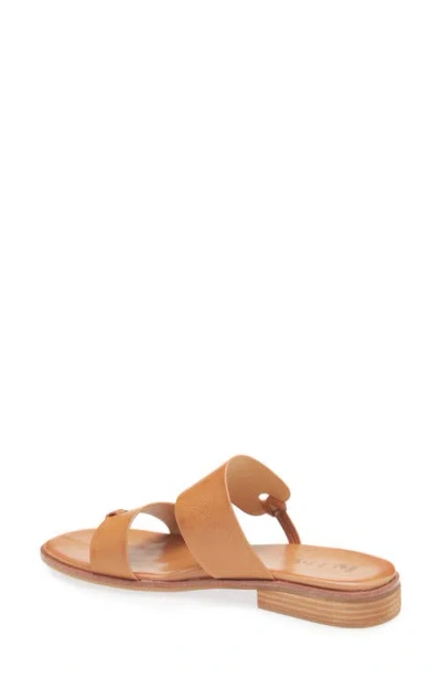 Korks Sansa Slide Sandal In Brown
