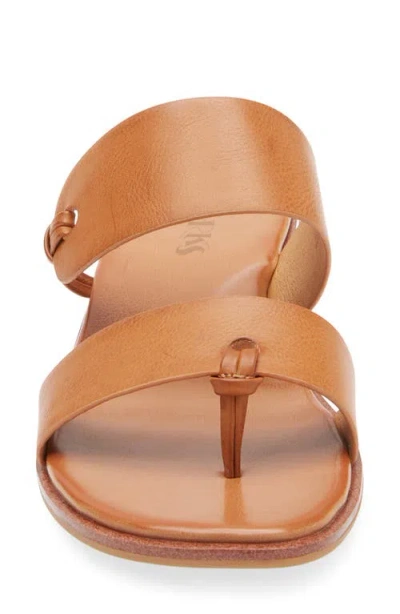 Korks Sansa Slide Sandal In Brown