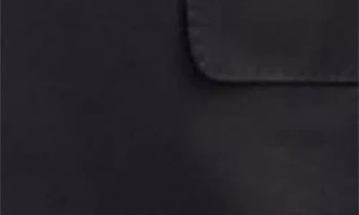 Ron Tomson Super 120s Merino Wool Tuxedo Jacket In Black