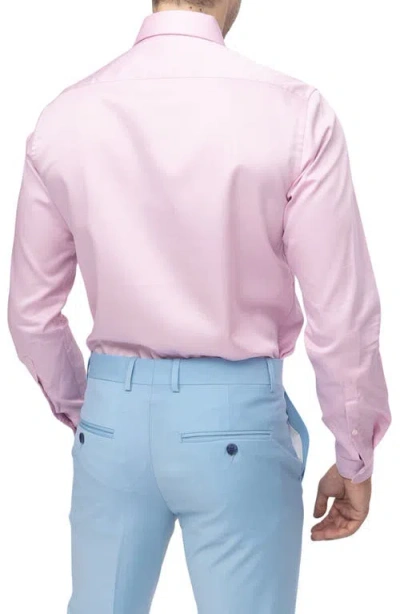 Ron Tomson Super 120s Wool Double Breasted Tuxedo Jacket In Blue