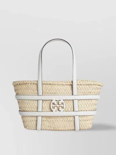 Tory Burch Small 'ella' Tote Bag In Straw