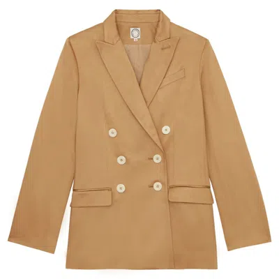 Ines De La Fressange Veste Ezio Camel In Brown