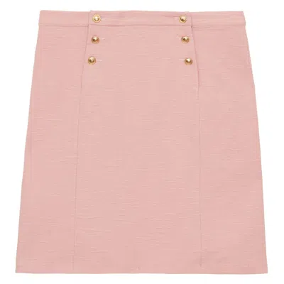 Ines De La Fressange Jupe  Edmonde  Rose In Pink