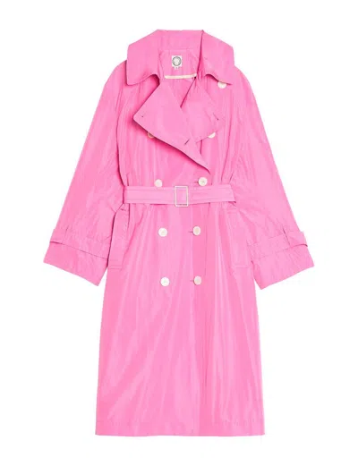 Ines De La Fressange Trench Blake Rose In Pink