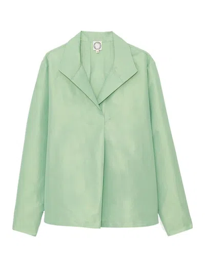 Ines De La Fressange Top Noa Vert In Green