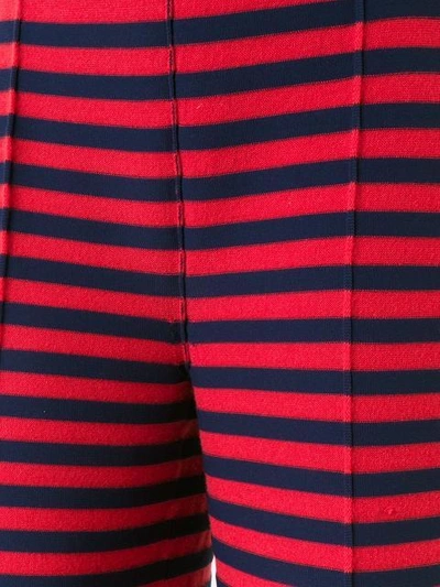 Shop Sonia Rykiel Striped Flared Trousers