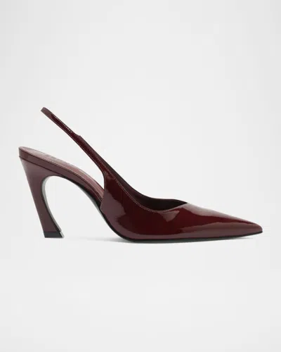 Schutz Lexi Sling Heel In Vino, Women's At Urban Outfitters In Brown