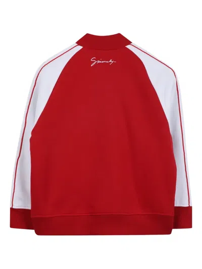 Givenchy Raglan-sleeve Bomber Jacket In Red