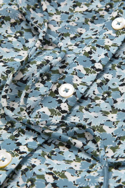 Veronica Beard Yulianna Tiered Floral-print Cotton-blend Voile Mini Dress In Neutral